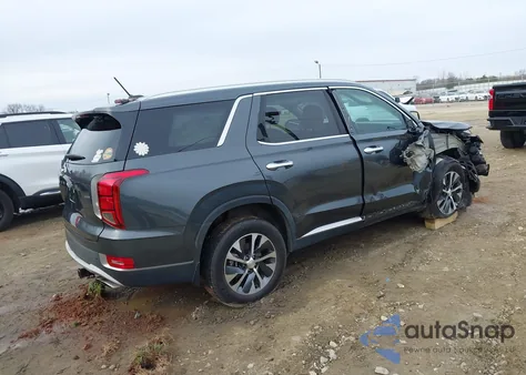 2021 Hyundai Palisade Sel from USA, damaged, VIN KM8R2DHEXMU191316